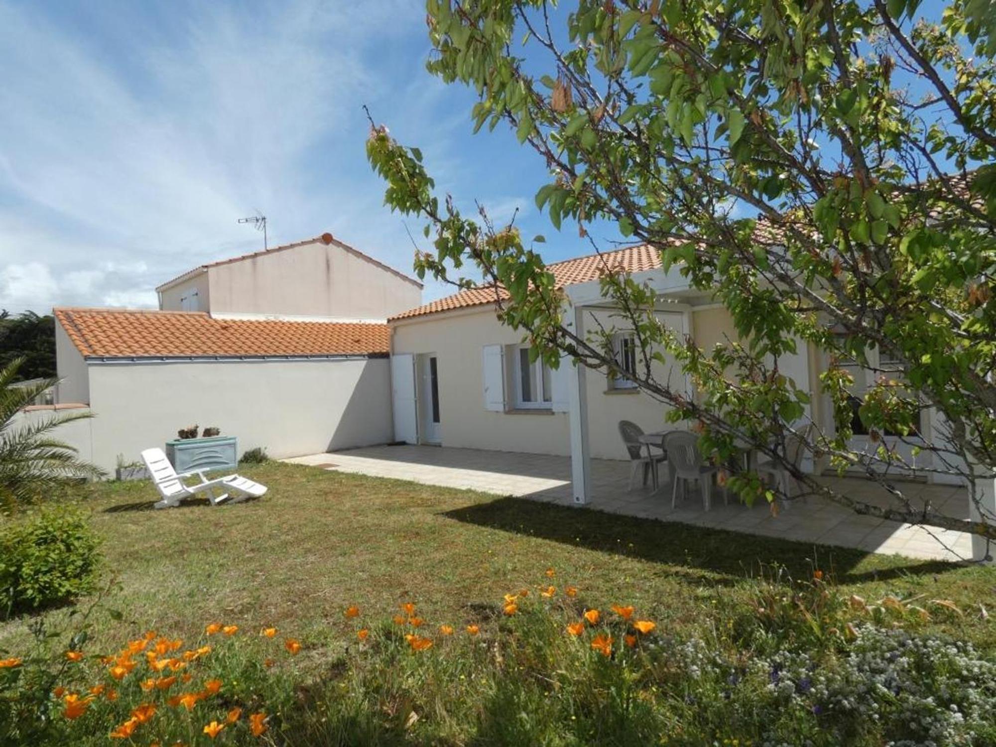 Maison Lumineuse Avec Jardin Pres De La - 2 Chambres, Animaux Acceptes, Wifi, Parking - Fr-1-540-286 Notre-Dame-de-Monts